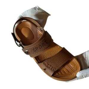 men’s formal sandal mustard | soft medicated sole comfortable casual & office wear